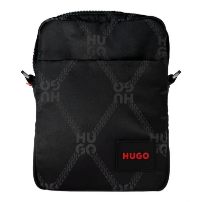 Abbildung von HUGO Ethon 2.0 ZIP Unisex Umhängetasche, Größe: One Size, Black