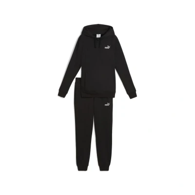 Abbildung von Puma Hooded SUIT SET Jogginghose, Damen, Größe: XXL, Black