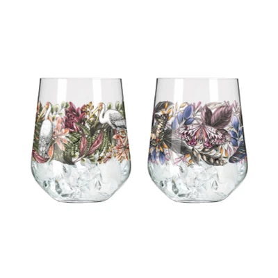 Abbildung von RITZENHOFF Schattenfauna Gin Tumbler 2er Set F21 #1 #2