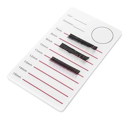 Abbildung von Wimpernhalter Skala Palette Palettenhalter, Natürliche Weiche Falsche Wimpernverlängerung Palette, Stehen für Übergroße Pfropfen Wimpern, Wimpern Verlängerung(2#)