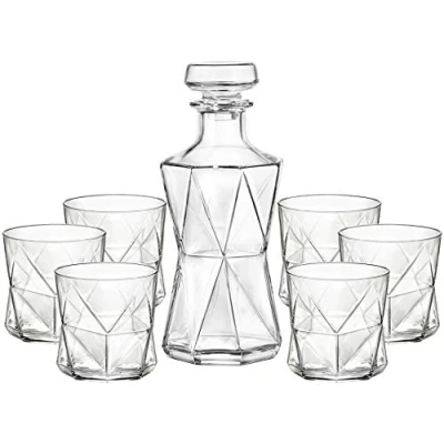 Abbildung von Bormioli Rocco Karaffe Set 7 teilig 1 x + 6 Gläser
