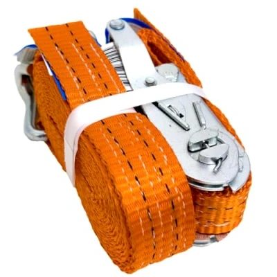 Abbildung von TAMS® Spanngurt, Zurrgurt mit Ratsche und Haken EN 12195 2, 1T 2T (2T, 4m)