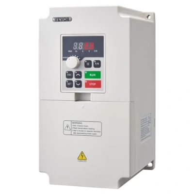 Abbildung von VEVOR Frequenzumrichter Inverter 5PS 1/3 Phasen AC 220V auf 3 0