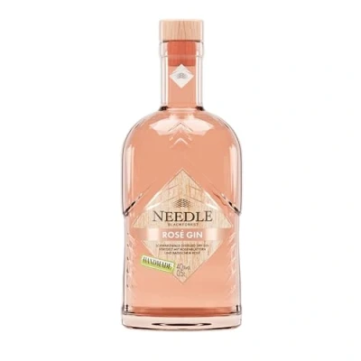 Abbildung von Needle Rosé Gin der Weiche aus dem Schwarzwald mit Roséwein veredelt (alc. 40% vol) 1 x 0,5l