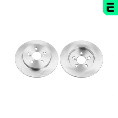 Abbildung von OPTIMAL BS 9106C Bremsscheibe Hinterachse 259 9 5/7 voll beschichtet TOYOTA: Prius III Schrägheck, Verso S, Corolla XI Limousine, LEXUS: CT