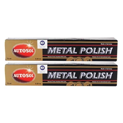 Abbildung von 2x 75ML AUTOSOL MetalPolish Alu Metall Chrom Politur Polierpaste EDEL Chromglanz