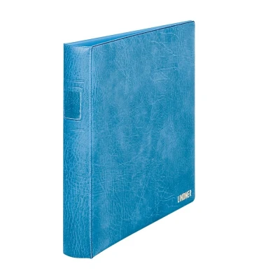 Abbildung von Lindner, Regular, Album (18 Ringe) ohne Inhalt Blau Abm: 305x317x50 mm. pro Stk.