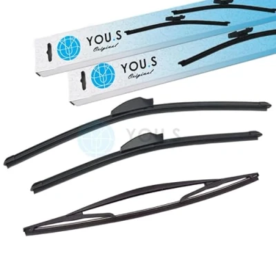 Abbildung von YOU.S SCHEIBENWISCHER SET VORNE + HINTEN 530 450 410 mm (3 Stück)