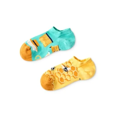Abbildung von Dedoles Socken Unisex Damen Herren &amp; Kinder Baumwolle viele lustige Designs 1 Paar Geschenk links rechts verschieden, Farbe: Mehrfarbig, Motiv: Imker Sneakersocken, Gr. 43 46