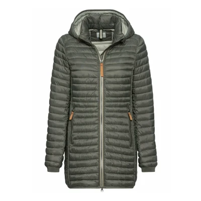 Abbildung von camel active AUS Recyceltem Wintermantel, Damen, Größe: 36, Khaki
