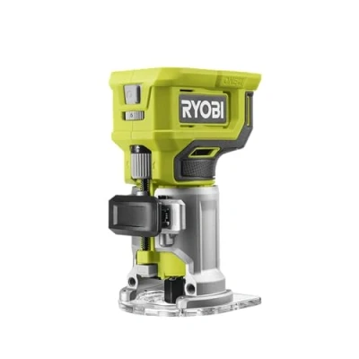 Abbildung von Ryobi 5133005654 18 V ONE+ Akku Kantenfräser RTR18 0 (mit 6 Geschwindigkeitsstufen, Max. Spanndurchmesser &amp; 6.35mm, ohne und Ladegerät) (5133005654) SOLO