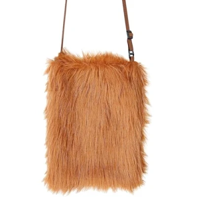 Abbildung von WIDMANN MILANO PARTY FASHION Plüsch Handtasche, Retro, 80er Jahre, Accessoire, Fasching