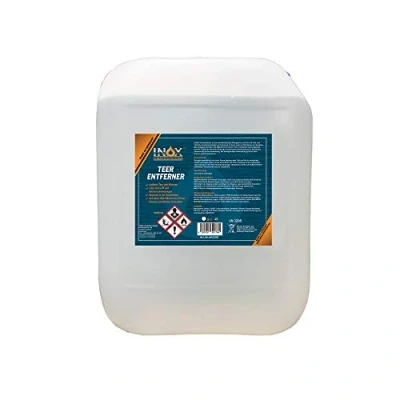 Abbildung von INOX® Auto Teerentferner 5L Teerreiniger für Innenraum und Außen Klebstoffentferner Baumharzentferner Industriereiniger schonend zu Autolack Chrom
