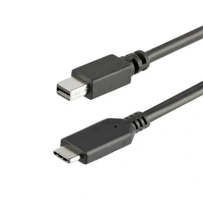Abbildung von StarTech.com 1,8m USB C auf Mini DisplayPort Kabel zu mDP 4K 60Hz Schwarz (CDP2MDPMM6B)