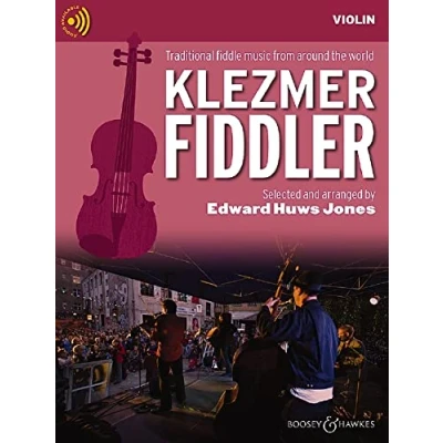 Abbildung von Klezmer Fiddler: Traditional fiddle music from around the world. Violine (2 Violinen), Gitarre ad libitum. (Fiddler Collection)