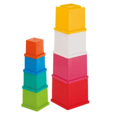 Abbildung von Besttoy Stapelwürfel bunt 8tlg.
