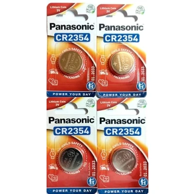 Abbildung von 4 Stück Panasonic Lithium 3 Volt Typ CR2354 CR 2354 DL2354 BR2354 in Originalverpackung