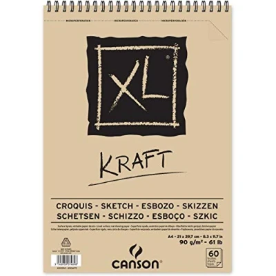 Abbildung von Canson Sp XL Kraft A4 90 g Skizzenbuch