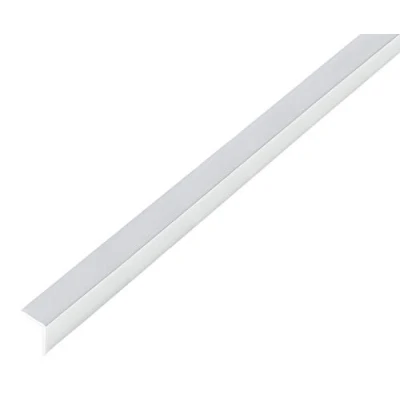 Abbildung von Alberts 488543 Winkelprofil selbstklebend Aluminium, chromdesign 1000 x 25 mm
