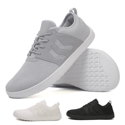 Abbildung von DOTALES EasyStep Barfußschuhe Damen &amp; Herren Traillaufschuhe Minimalistische Sneaker mit Schnürung Atmungsaktiv, Leicht rutschfest Für Alltag Outdoor37