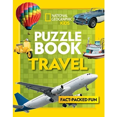 Abbildung von Puzzle Book Travel: Brain tickling quizzes, sudokus, crosswords and wordsearches (National Geographic Kids)