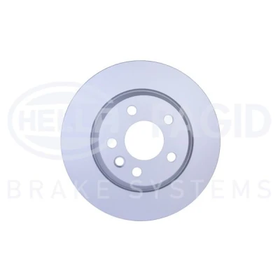 Abbildung von HELLA PRO 8DD 355 106 661 Bremsscheibe 294 13,6 05/06 112 voll beschichtet ohne Radbefestigungsbolzen, Radnabe VOLKSWAGEN: TRANSPORTER 4 Bus