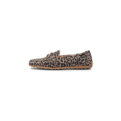 Abbildung von Floris van Bommel Sitti Slipper, Damen, Größe: 39, Taupe Veloursleder