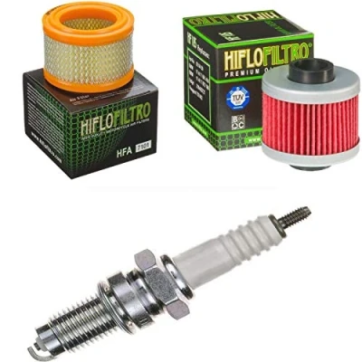 Abbildung von Luftfilter Ölfilter Zündkerze für C1 125 Baujahr 2000 2004 Servicekit Wartungskit