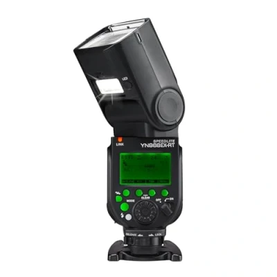 Abbildung von Flash Yongnuo Blitzauslöser für Canon Master und yn968ex rt HSS GN60 ISO 100
