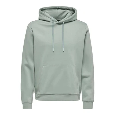 Abbildung von Only &amp; Sons Connor Kapuzenpullover, Herren, Größe: Small, Chinois green
