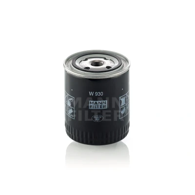 Abbildung von MANN FILTER W 930 Ölfilter 3/4 16 UNF mit einem Rücklaufsperrventil Anschraubfilter