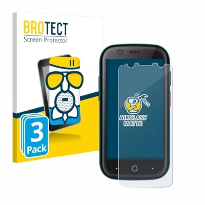 Abbildung von BROTECT Entspiegelungs Schutzglas für Unihertz Jelly 2 (3 Stück) Schutz Folie Panzerfolie Glas Matt [Extrem Kratzfest 9H, Anti Reflex]