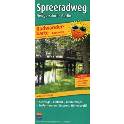 Abbildung von Spreeradweg, Neugersdorf Berlin: Leporello Radtourenkarte mit Ausflugszielen, Einkehr &amp; Freizeittipps, wetterfest, reissfest, abwischbar, GPS genau. 1:50000 (Leporello Radtourenkarte: LEP RK)