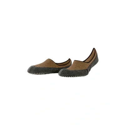 Abbildung von FALKE Herren Cosyshoe Invisible M Hp Wolle Rutschhemmende Noppen Stoppersocken, Beige Wood 4241, 45/46 EU