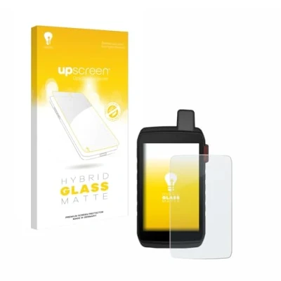 Abbildung von upscreen Entspiegelungs Schutzglas für Garmin Montana 710i Schutzfolie Matt, Glas Folie [mattierend, 9H Panzerschutz, Anti Fingerprint]