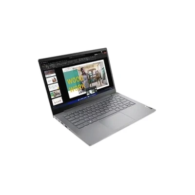 Abbildung von Lenovo ThinkBook 14 G4 IAP Notebook FHD (Intel Core i7 1255U, 16 GB RAM, 512 SSD, Integrated Intel Iris Xe Graphics, Windows 11 Pro 64), Mineral Grey, spanische QWERTY Tastatur