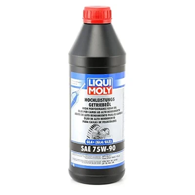 Abbildung von LIQUI MOLY Hochleistungs Getriebeöl (GL4+) SAE 75W 90 1 L Hydrauliköl Art. Nr.: 4434, farblos