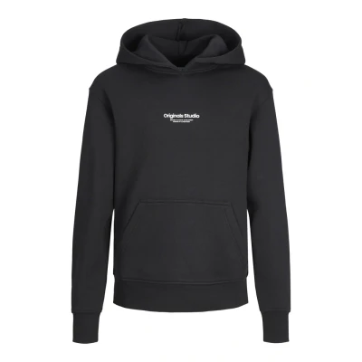 Abbildung von Jack &amp; Jones Junior Jorvesterbro NOOS Kapuzenpullover für Kinder, Größe: 152, Black