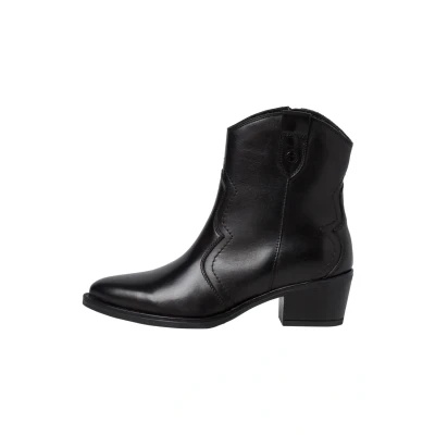 Abbildung von Tamaris Cowboy/Bikerstiefelette, Damen, Größe: 37, Black leather Schuhe