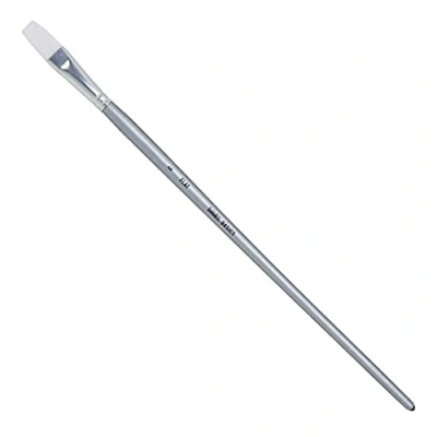 Abbildung von Liquitex 6923006 Basics Pinsel, Synthetikpinsel für Acrylfarben, langlebig, robust und formstabil Flachpinsel Nr. 6