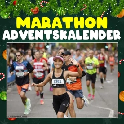 Abbildung von Marathon Adventskalender: 24 täglich faszinierende Fakten und spektakuläre Bilder