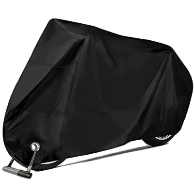 Abbildung von Motorrad Abdeckplane UV Beständiges, Motorradabdeckung wasserdichte Outdoor&amp;Indoor Roller Plane, Motorradplane Motor Moped Motorroller Fahrräder Scooter Abdeckung, 245cmx105cmx125cm