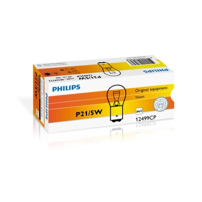 Abbildung von Glühlampe, Blinkleuchte PHILIPS 12499VPB2