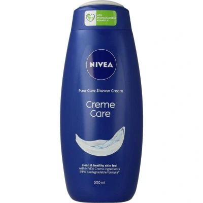 Abbildung von NIVEA Creme Care Pflegedusche, Duschgel mit Vitaminen und wertvollen Ölen, feuchtigkeitsspendende Cremedusche mildem Duft für eine zarte Pflege (500 ml)