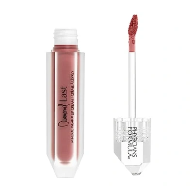 Abbildung von Physicians Formula Mineral Wear Diamond Last, Ultracremige Flüssige Lippenfarbe, Hochpigmentiert, Nährende und Langanhaltende Formel, Topaz Taupe
