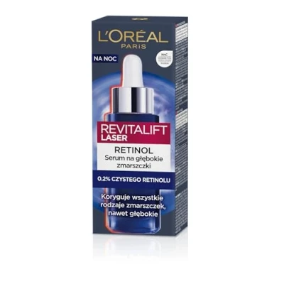 Abbildung von L&#039;Oreal Paris Pure Retinol Deep Falten Serum Nachts 30 ml