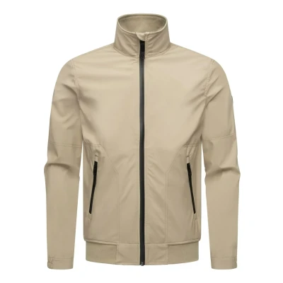 Abbildung von Ragwear Collwie Regenjacke / wasserabweisende Jacke, Herren, Größe: Medium, Sand