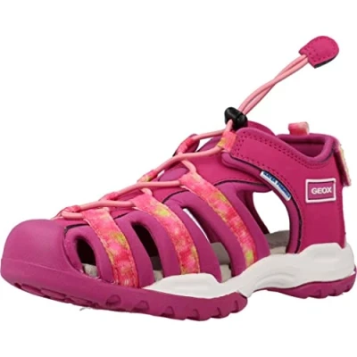Abbildung von Geox J Borealis Girl Sandal, Cyclamen, 34 EU