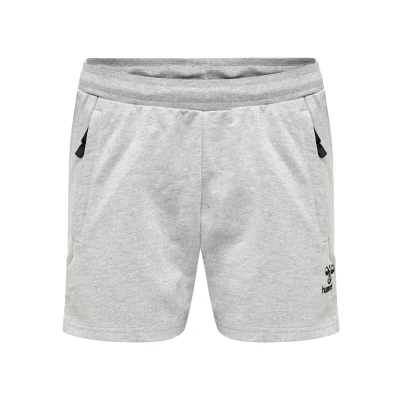 Abbildung von Hummel Hmlmove GRID COT kurze Sporthose, Damen, Größe: XXL, Grey melange
