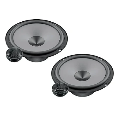 Abbildung von Hertz Lautsprecher 600W 16,5cm K165 Kompo incl Einbauset für Opel Corsa C X01 11/2000 10/2006